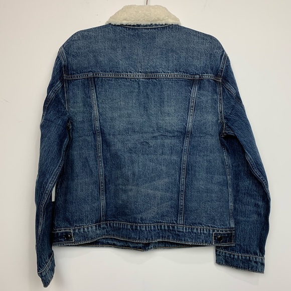 NWT Good American Oversized Boyfriend Denim Jacket - Picture 3 of 3